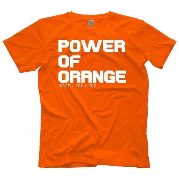 Travon A Other - Power Of Orange Bold Retro Graphic Streetwear Unisex T-Shirt